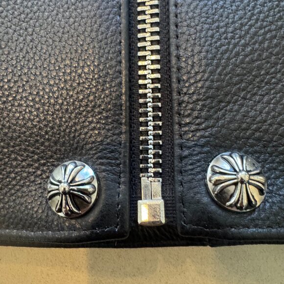 Chrome Hearts MATTY BOY Leather vest SEX RECORDS - Picture 5 of 9